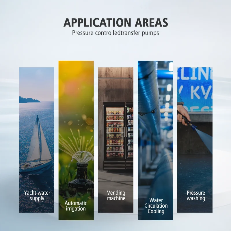 Oywj pour LEFOO 12V DC diaphragme électrique haute pression pompe de surpression d'eau douce RV Marine RO système Compatible Durable