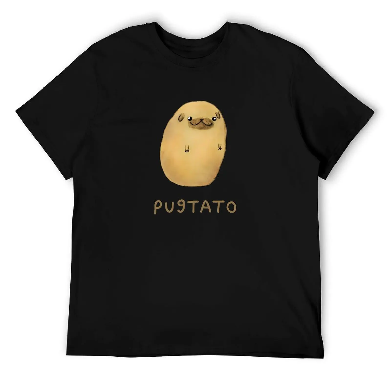 

PUGTATO T-Shirt mens graphic t shirts man t shirts high quality luxury brand man t shirts for men casual T-Shirt
