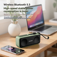SANSUI F59 Wireless Bluetooth Speaker RGB Player Portable Elderly FM Radio 3600mAh Battery Life Outdoor Sports Caixa De Som