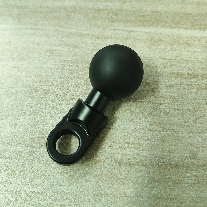 Angled Bolt Head Ram Mount Support Base with 1 Inch 25mm Ball Adapter for Motocycle Rearview Mirror Bracket