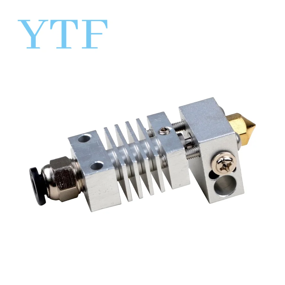 CR10 Hotend Extruder Long distance Titanium Alloy Thermal Heat break Throat for Creality CR-10 3D Printer Micro Swiss