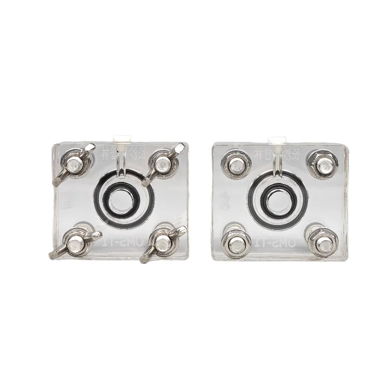 Zinc air test device, metal air transparent mold, manual liquid addition, secondary zinc electrolysis cell OMS-T