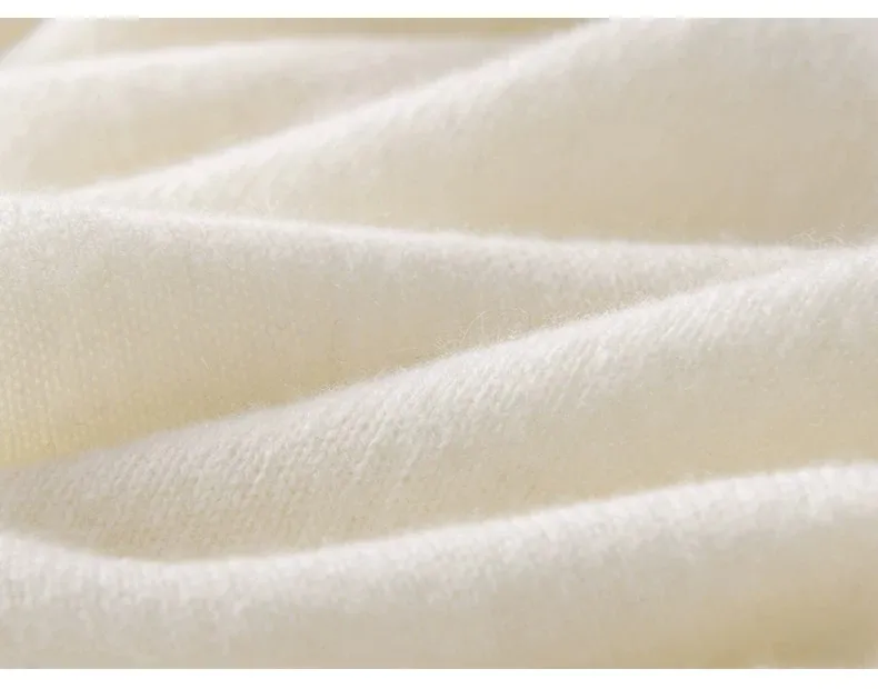 AOSSVIAO 2026 Neue Herbst-Winter-Kollektion Damen Reiner Kaschmir-Schal Einfarbig Warme Strick-Cape-Poncho mit Seitenknöpfen Oberbekleidung – Detail 14