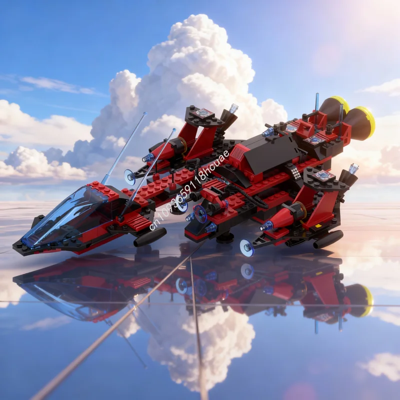 297 個 MOC ソーサー オクシリア スペース スパイリウス モデル ビルディング ブロック 建設 クリスマス ギフト おもちゃ DIY クリエイティブ アイデア 教育 ブリック