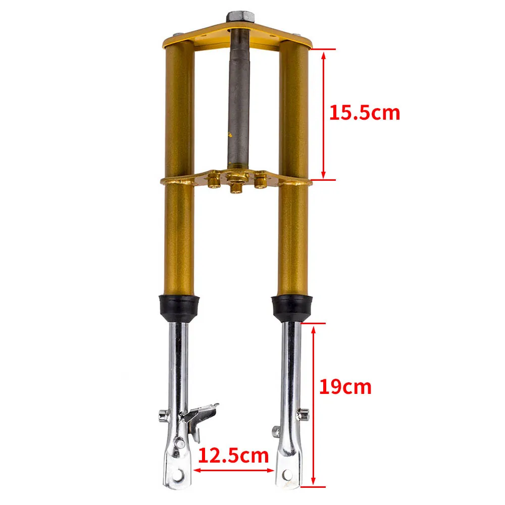Complete Front Forks Shock Suspension for Honda CRF50 XR50 CRF XR 50 04-14 Gold