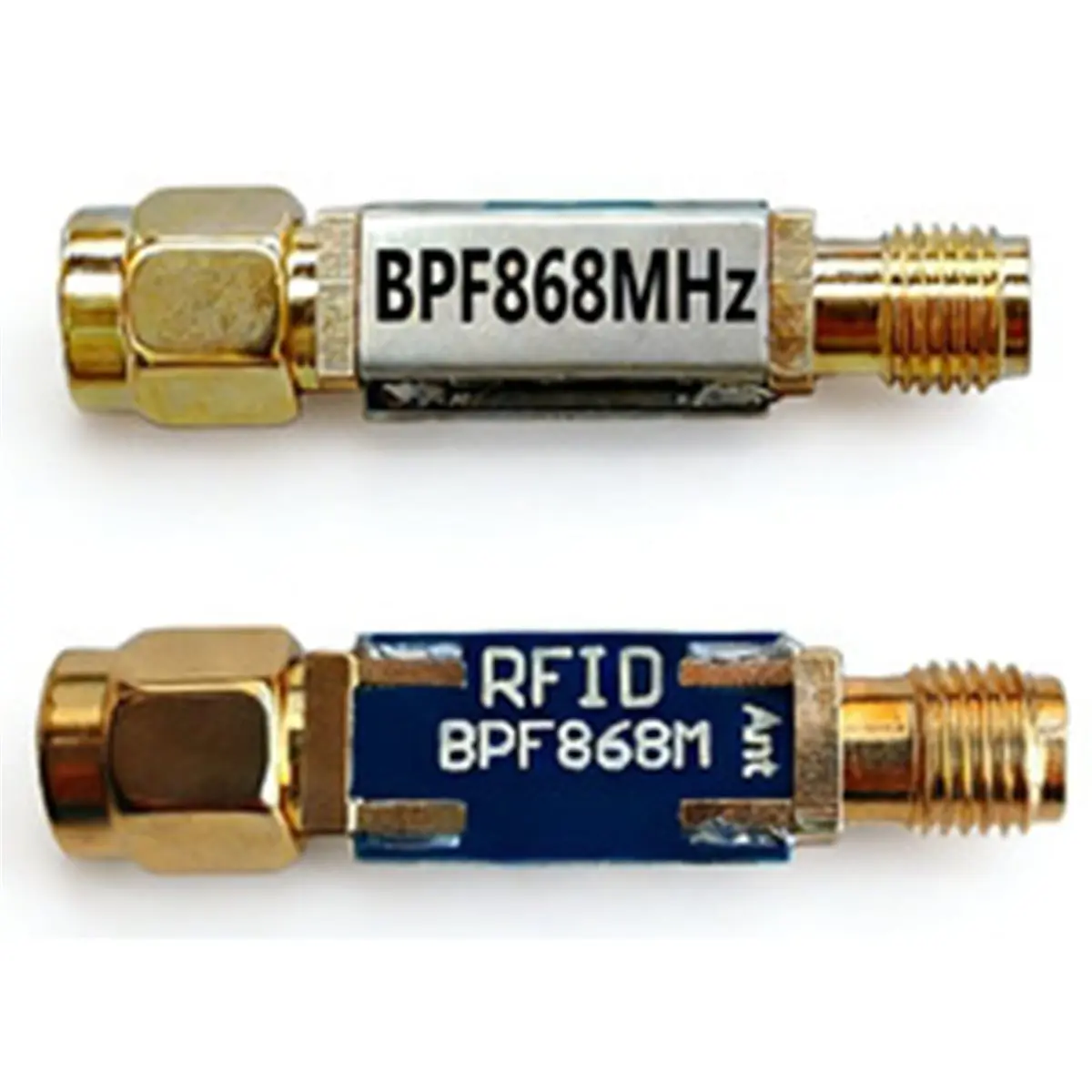 a91p]-filtro-passa-banda-compativel-com-sma-de-868mhz-com-excelente-rejeicao-fora-da-banda-e-coeficiente-de-ondulacao-de-banda-estreita