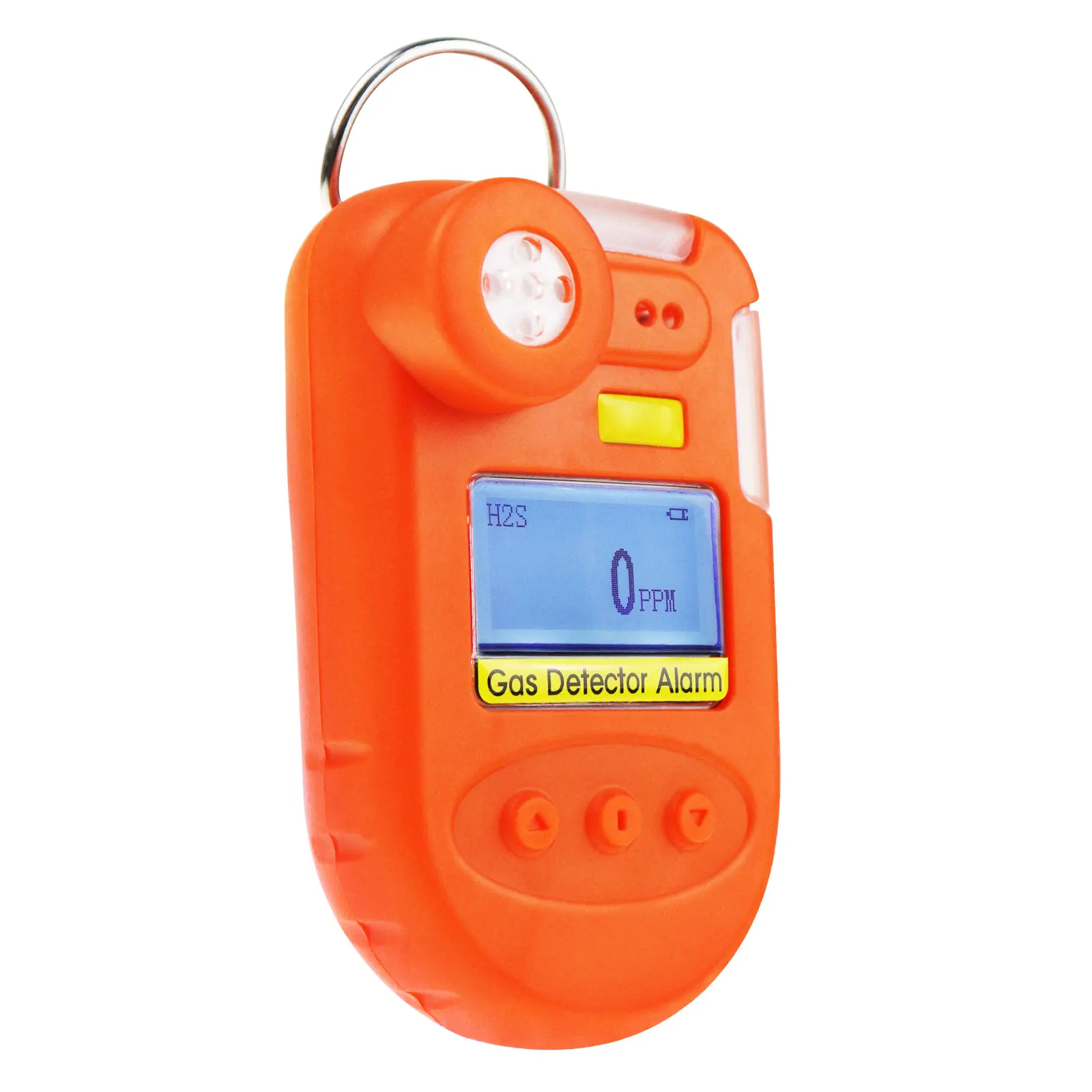 

Digital Hydrogen Sulfide (H2S) Gas Detector With Audible, Visual, Vibration Alarm Function & Advanced MCU Control