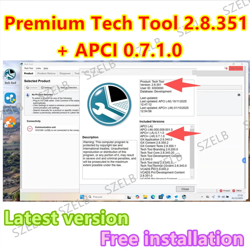 

Программное обеспечение Premium Tech Tool 2.8.351+Dev2tool+APCI 0.7[2025.11] последняя версия + многоязычный+Бесплатная установка