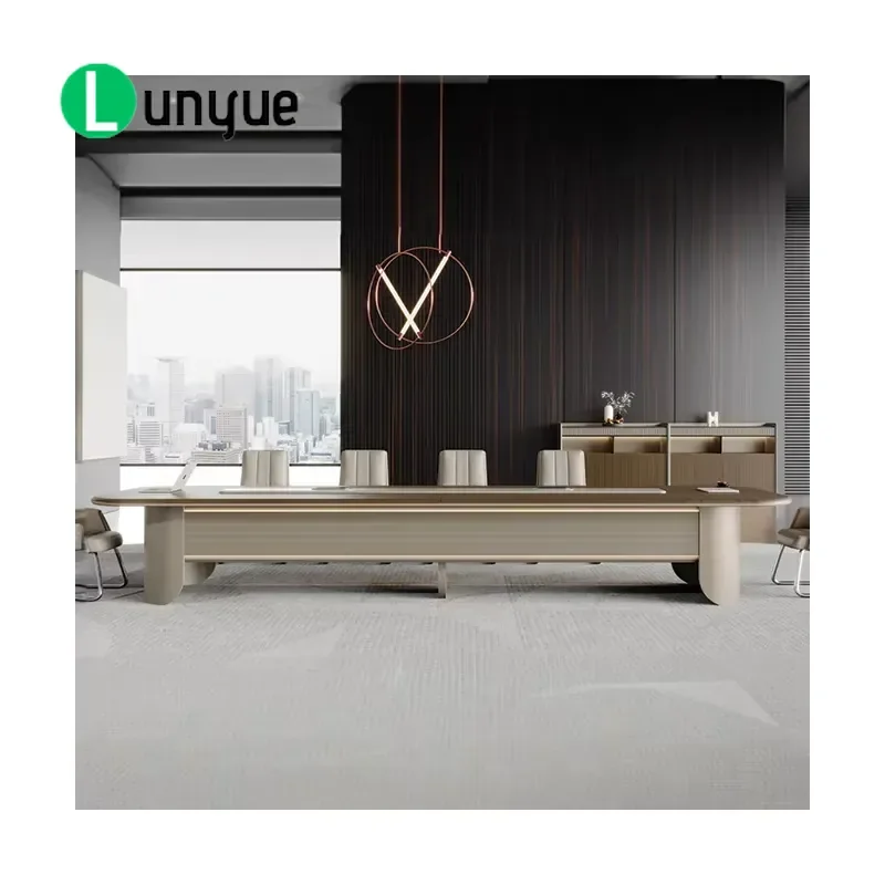 Modern Office Conference Table Professional Enterprise Meeting Desk Furniture Wholesale