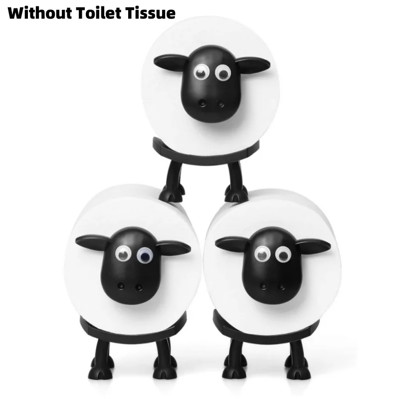 1 st/3 st Leuke Schapen Hond Vorm Toiletpapier Rek Vrijstaande Opslag Papierrolhouder Dierlijke Vorm decoratieve Toiletpapier Rac