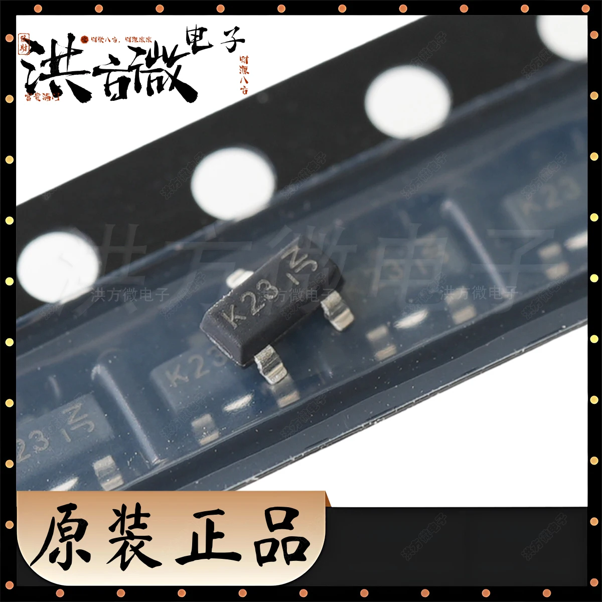 BSS123-7-F Marking K23 SOT-23 TO-236 Original Field Effect Tube 300mW 100V 170mA 1 N-Channel N-CH 0.17A 6Ω SOT23-3 MOSFETs K23