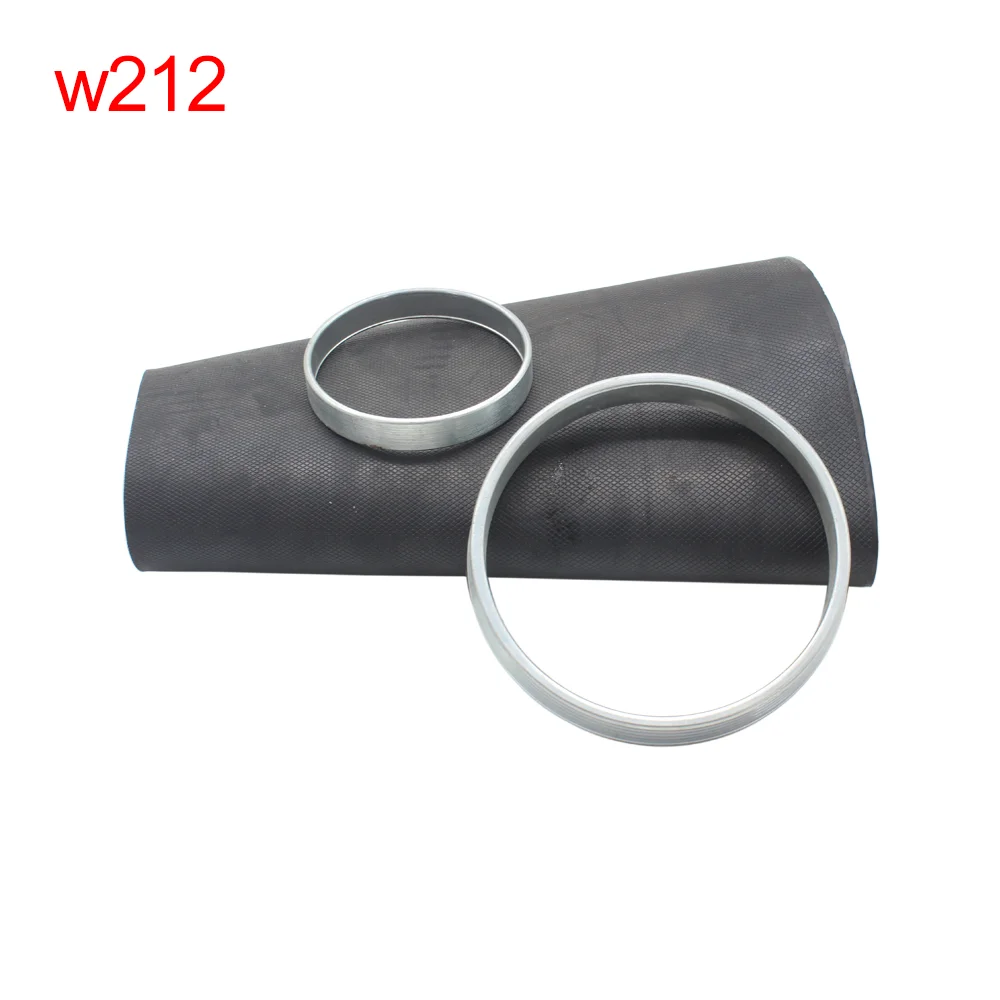 Front Air Spring Rubber Sleeve w/Crimping Ring For Mercedes Benz W164 W166 W220 W212 W221 W211 1643206013 1643205813 1643204313