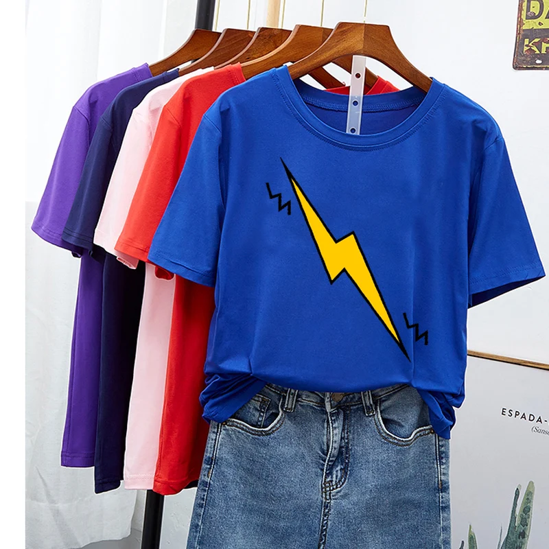 Fashion Summer Short-sleeved Modal Cotton T-shirt Round Neck Solid Color Top