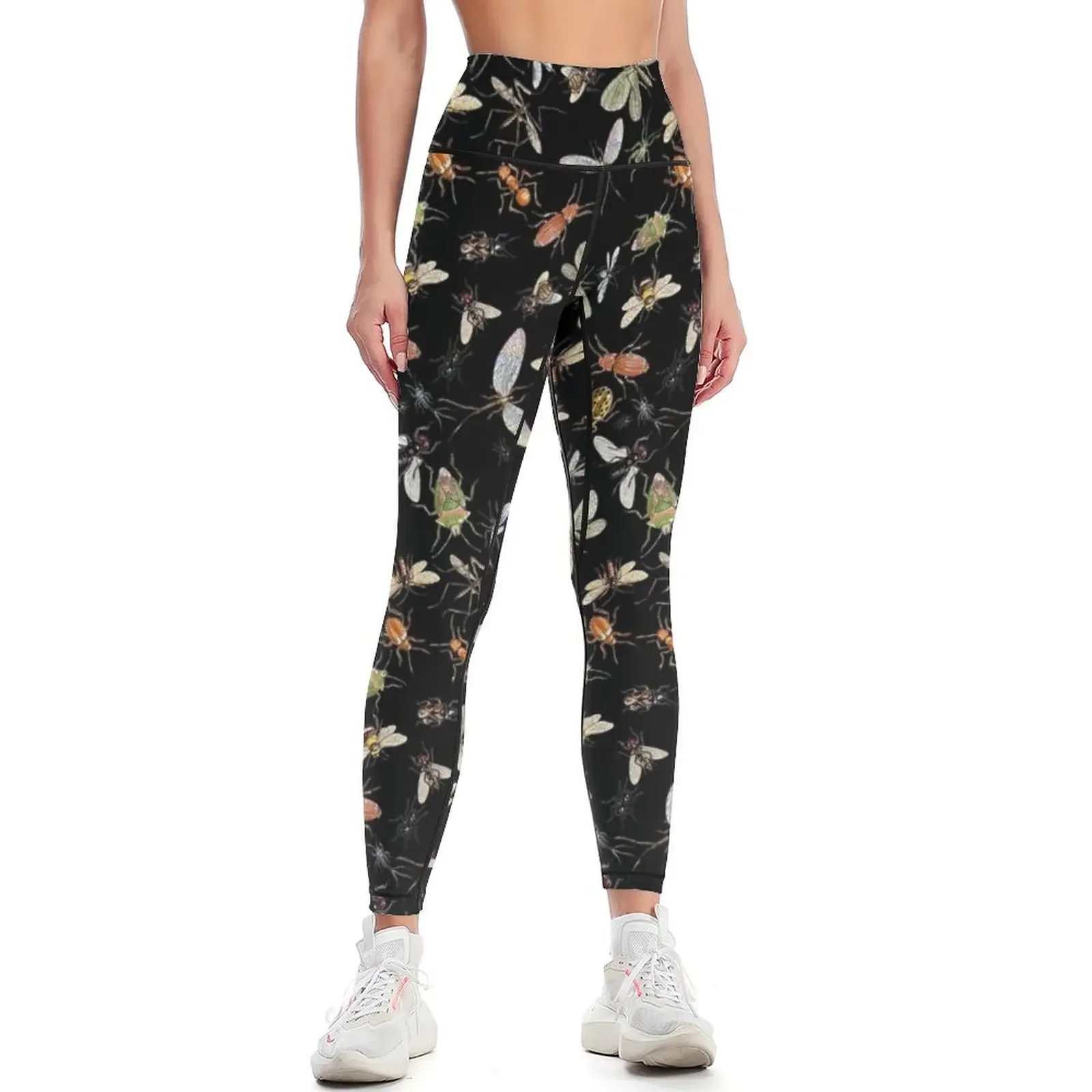 

Creepy crawlies: Dark Leggings Sports pants woman Fitness woman Fitness's gym clothes push up tights for Womens Leggings