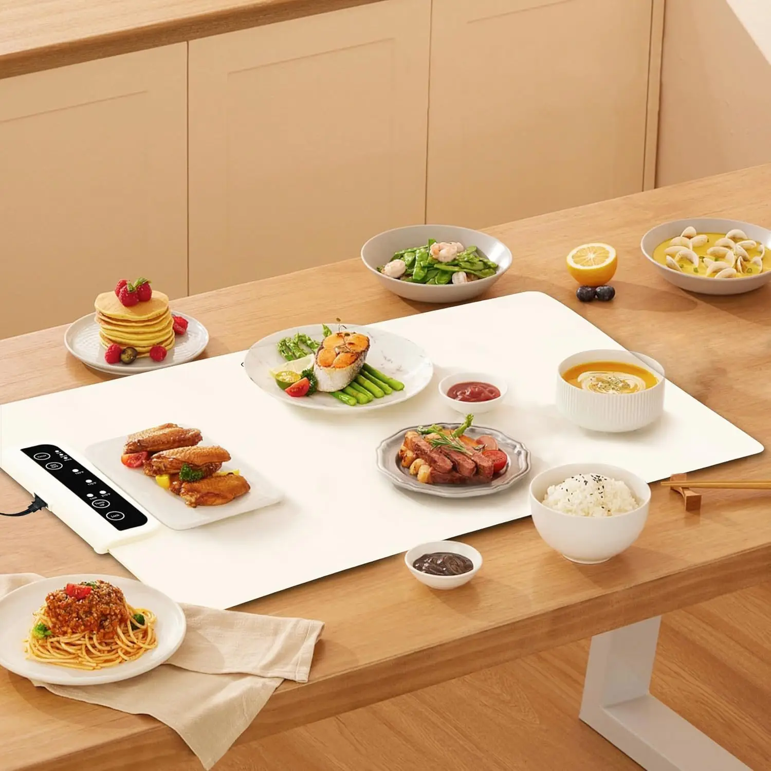 Foldable Multi-functional Electric Beverage Warmer Pad Hot Plate for Flexible Heat Board Food Warmer Coffee Warmer