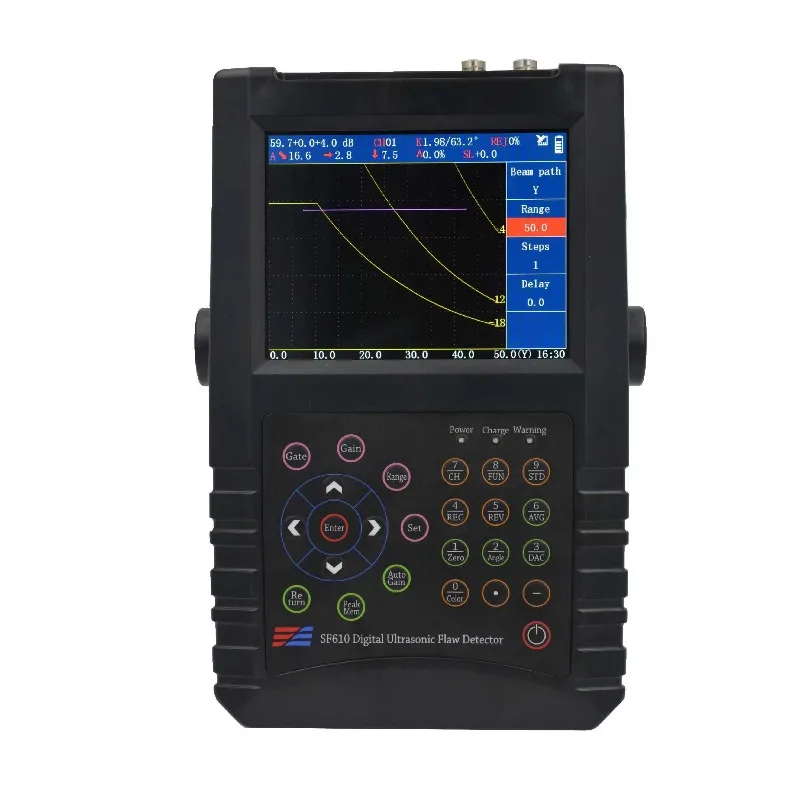 2026 SELL Complete Digital Ultrasonic Flaw Detector Equipment SF610 for Weld Castings Concrete Horizontal Spray Work Linear Patt