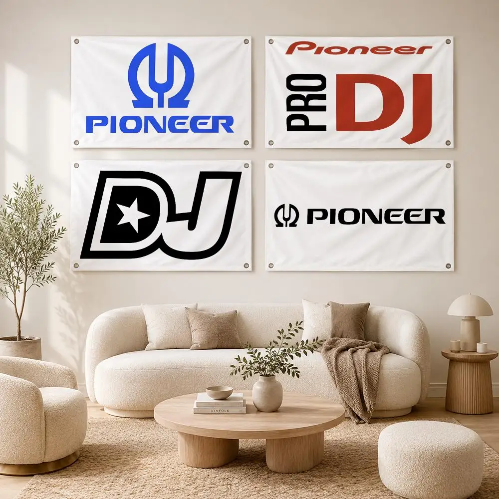 DJ Pioneer Audio Flags flag For Decoration Outdoor Picnic Hanging Home Camping Party Banner
