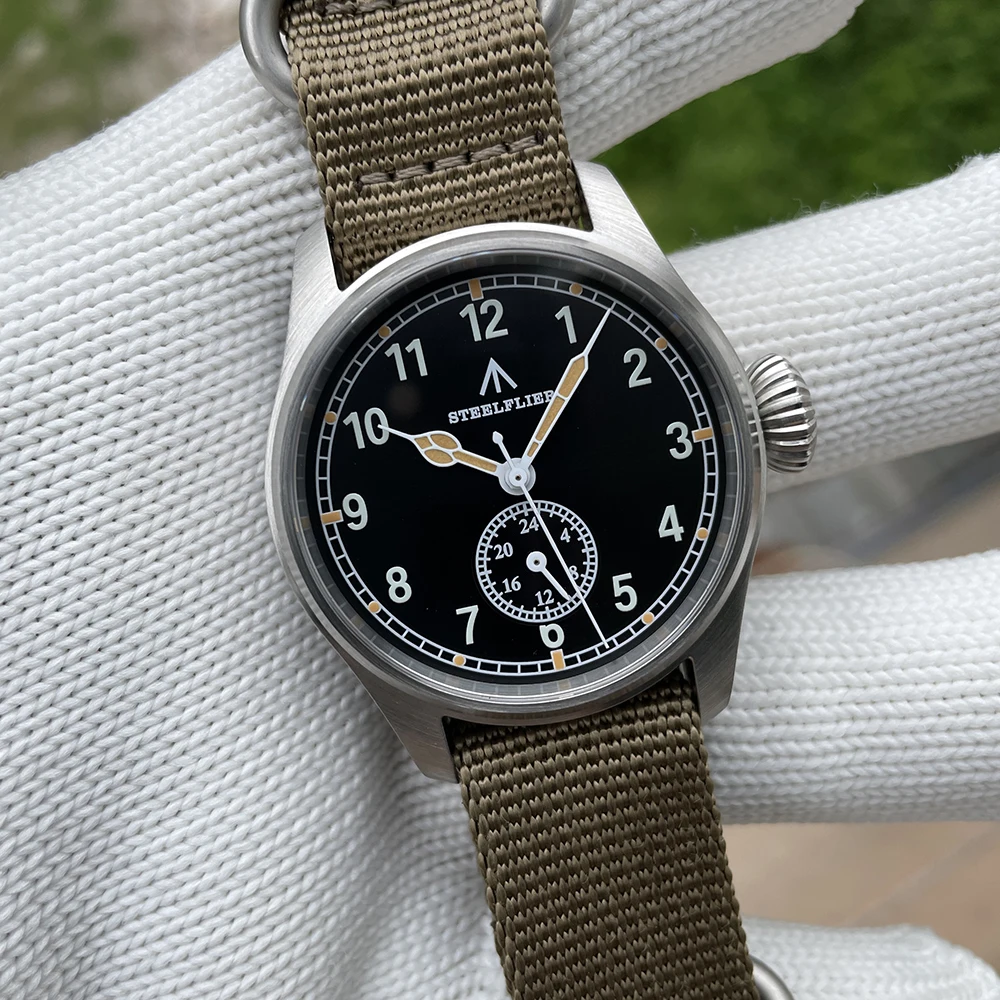 STEELFLIER Offizielle SF746 Luxus-Quarz-Armbanduhr Swiss Luminous VH60 Mute-Uhrwerk 20Bar wasserdichte Multi-Zeitzonen-Uhren – Detail 34
