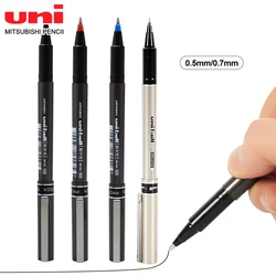 3/5pcs Japan UNI Gel Pen for Writing 0.7/0.5mm Business Office Black Red Blue Signature Pen UB-155/177 School Office Stationery