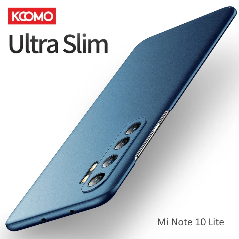 For Xiaomi Note 10 Shockproof Case Cover Hard Plastic Ultra Slim Frosted Cases For Xiaomi Mi Note 10 Note10 Pro Lite Covers