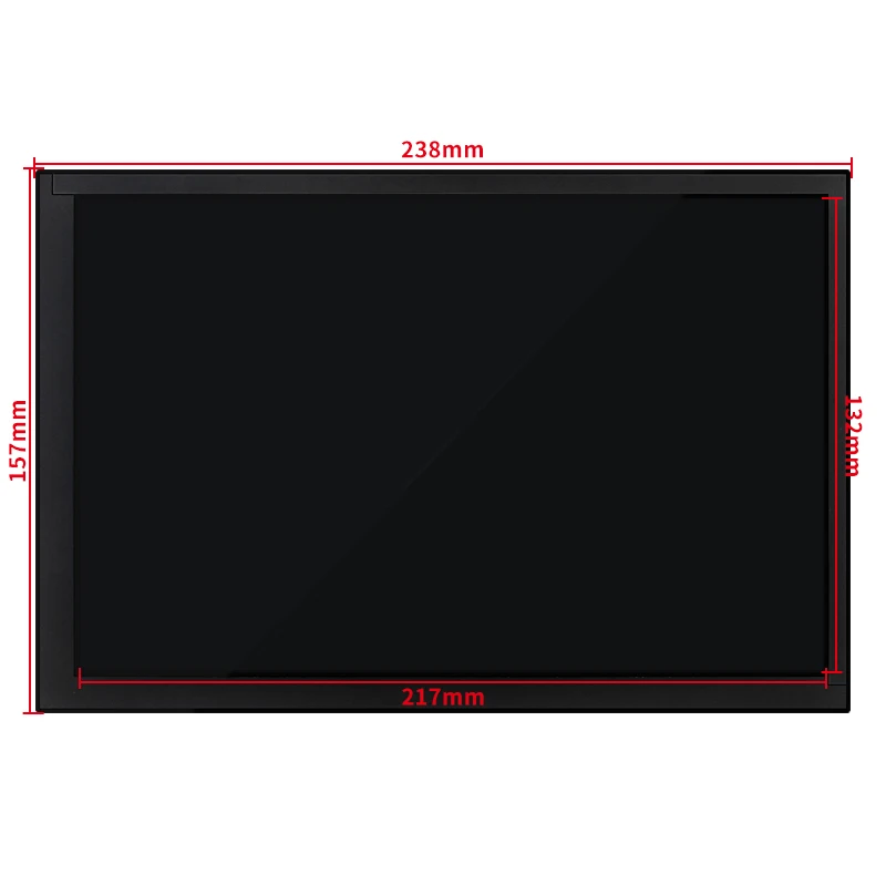 Imagem -05 - Polegada Raspberry pi 4b Tela de Toque Ips Capacitivo Lcd 1280x800 Display com Suporte Acrílico Monitor para Nvidia Jetson Nano 10.1