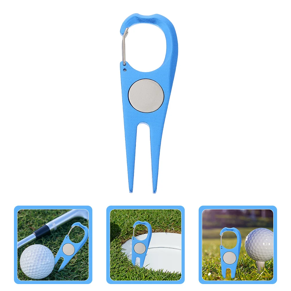 

2Pcs Aluminum Alloy Divot Tool Golf Grass Repair Fork Wear-Resistant Smooth Finish Compact Design Ideal for Golf Lovers Gift