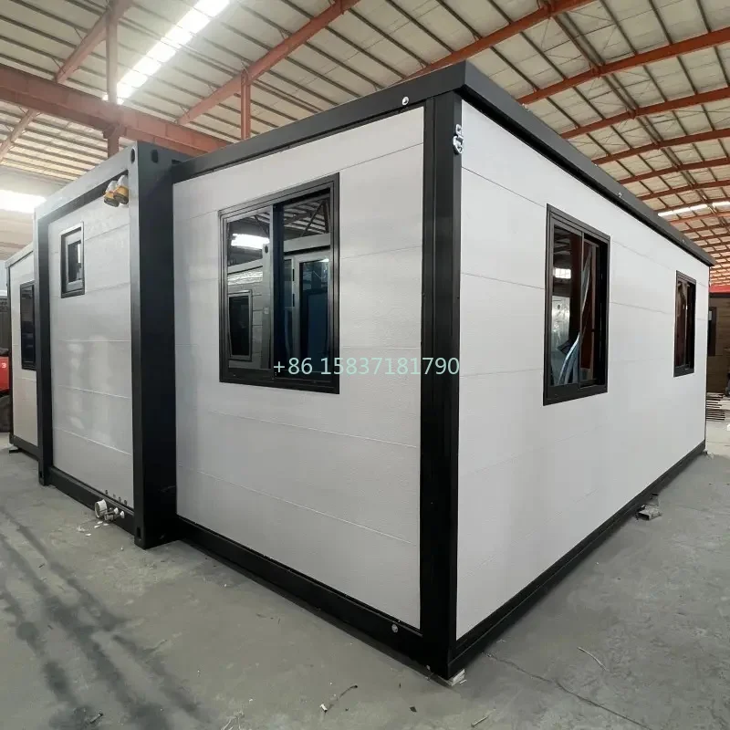 Movable Villa Container House Prefab Container Expandable House Modern Portable Prefabricated Tiny Home Container for Australia
