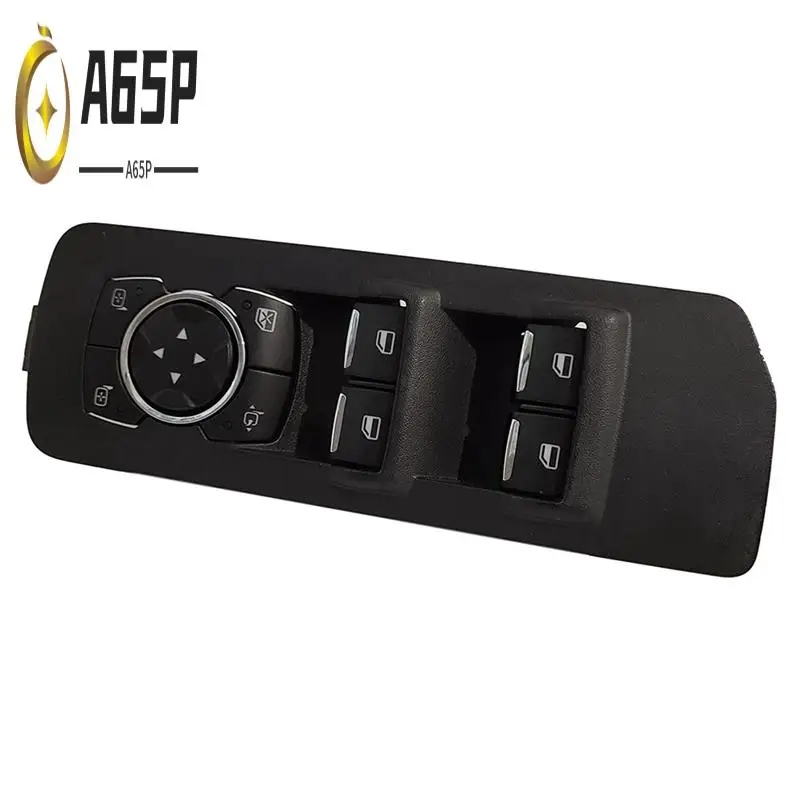 

A65P-Car Power Master Window Switch Lifter Control Button With Panel FL3Z-14529-BA For Ford F-150 2015-2020 LHD