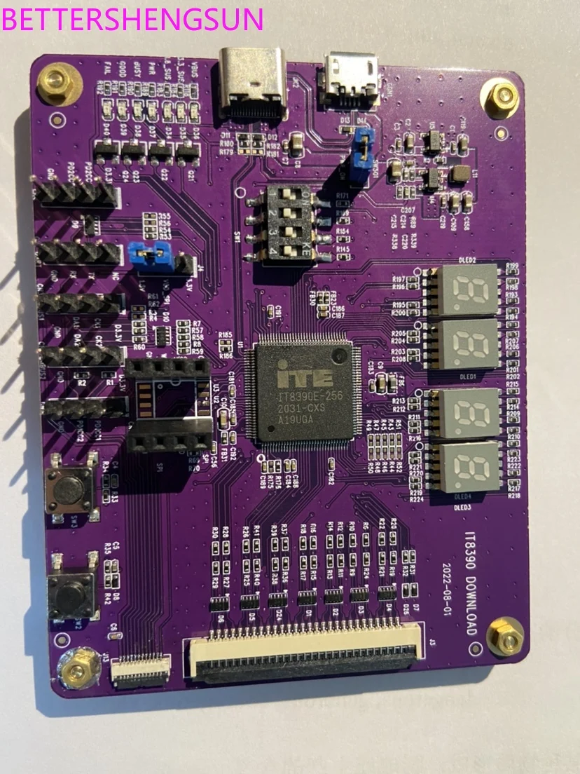 The read write burn programmer supports the IT8X IT5X series