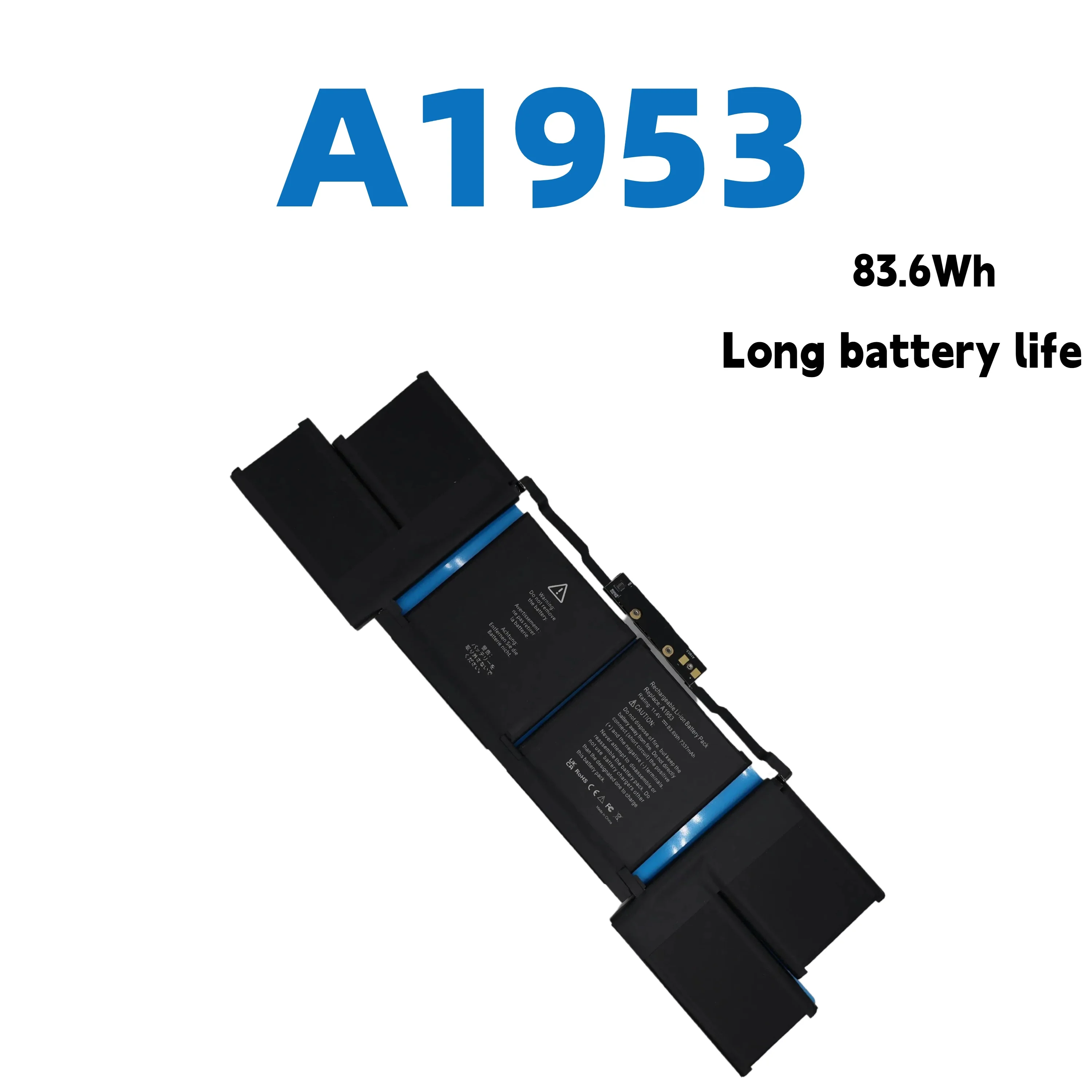 

AUSSY A1953 83.6WH Battery For Apple macBook Pro Retina A1990 (15-inch, 2018) laptop 15 inch touchbar 2018
