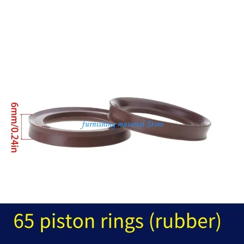 Y5GD 4pcs 45Mm Rubber Piston Rings For PH65A Electric Hammer Oil Rings Seal Washer