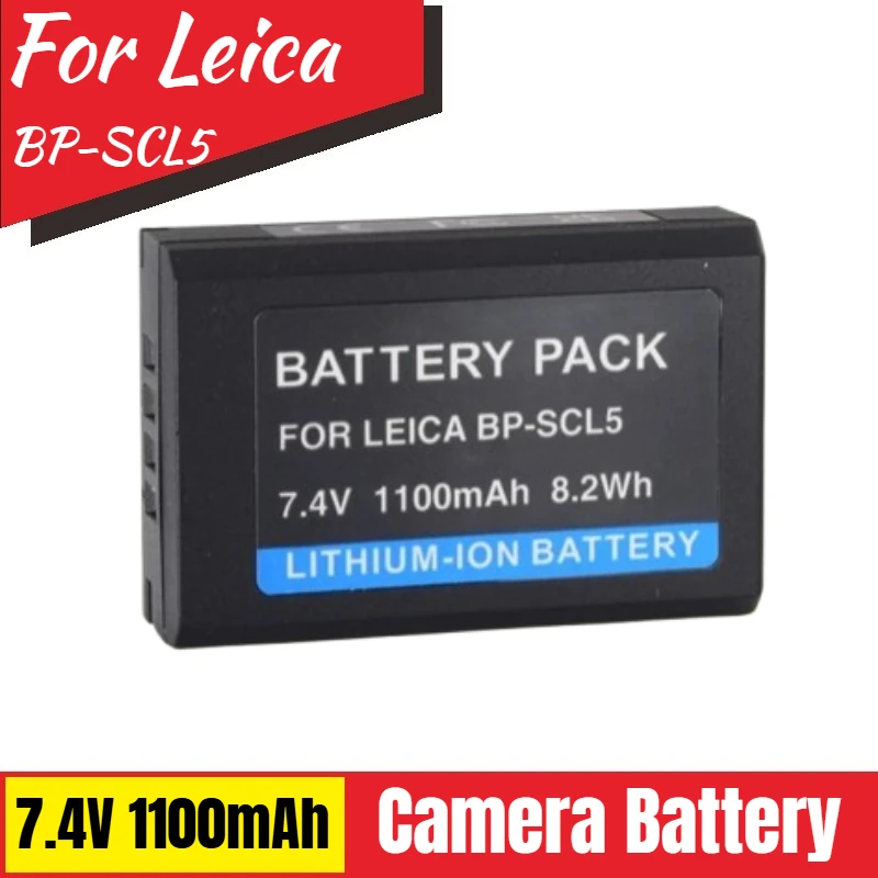 

Camera Battery 7.4V 1100mAh BP-SCL5 for Leica M10 M10-R M10-P Replacement Battery Brand New High Quality