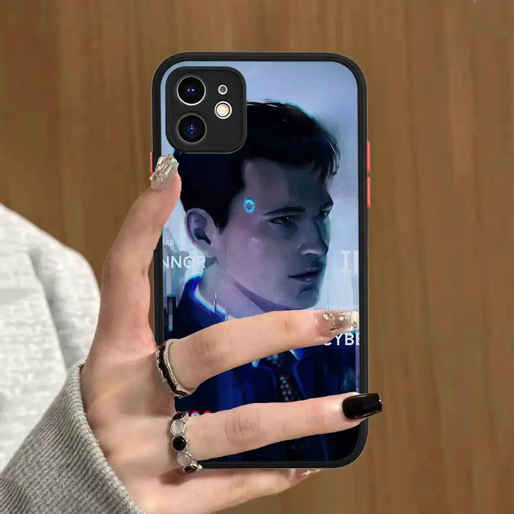 الكلاسيكية RPG لعبة D-Detroit جراب هاتف آيفون 11 12 13 14 15 16 برو زائد X XS ماكس ماتي الوفير غطاء مقاوم للصدمات