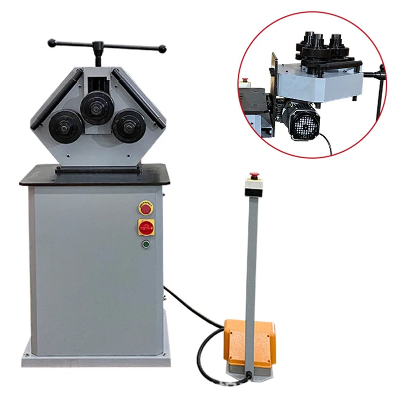 RBM30HV Manual Electric Profile Bending Machine bar section Bender Steel pipe bending machine/Circle machine