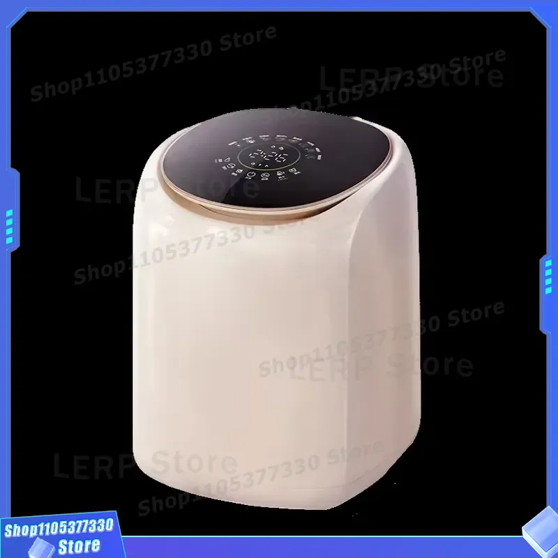 Portable Mini Washing Machine Automatic 2 in 1 Washer Dryer Compact Household Laundry Device with Multiple Cleaning Modes for