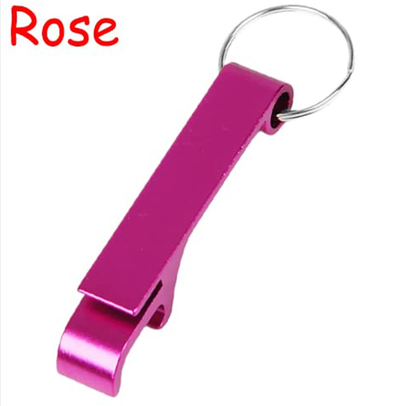 NONE Bottle Opener Keychain Multicolor 50 Pack 8