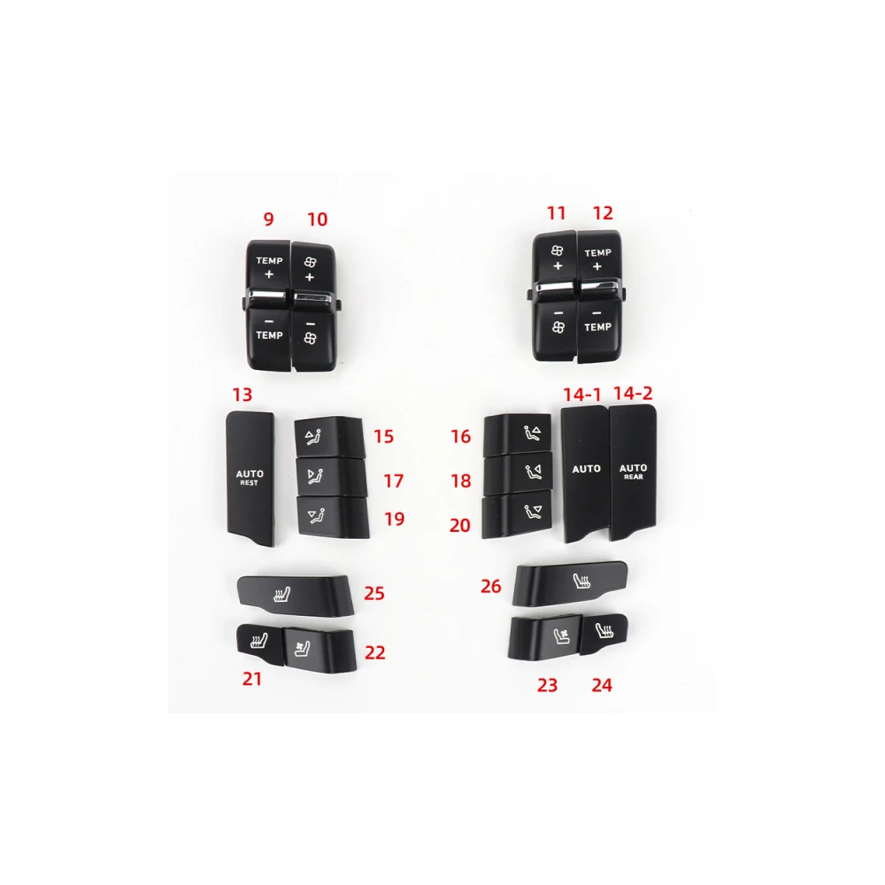 

95865310204 Car Interior Central Control Function Buttons For Porsche Macan 2014-2021 Cayenne 2011-2017 Panamera 2010-2016