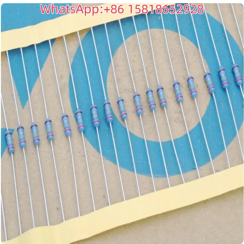 10pcs Japan KOA 1R 2.74R 4.7R 1/4W 0.25W Copper Lead Metal Film Resistors
