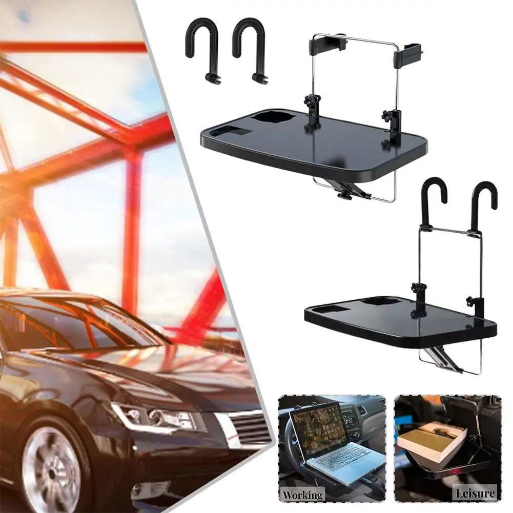 Car Holder Dining Table For Use In The Car Small Folding Table Auto Goods Tray Car Finishing Supplies Car Interior Accessor S2N9