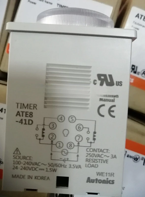 

Original ATE8-41D Timer ATE8-43D ATE8-46D from AUTONICS, South Korea