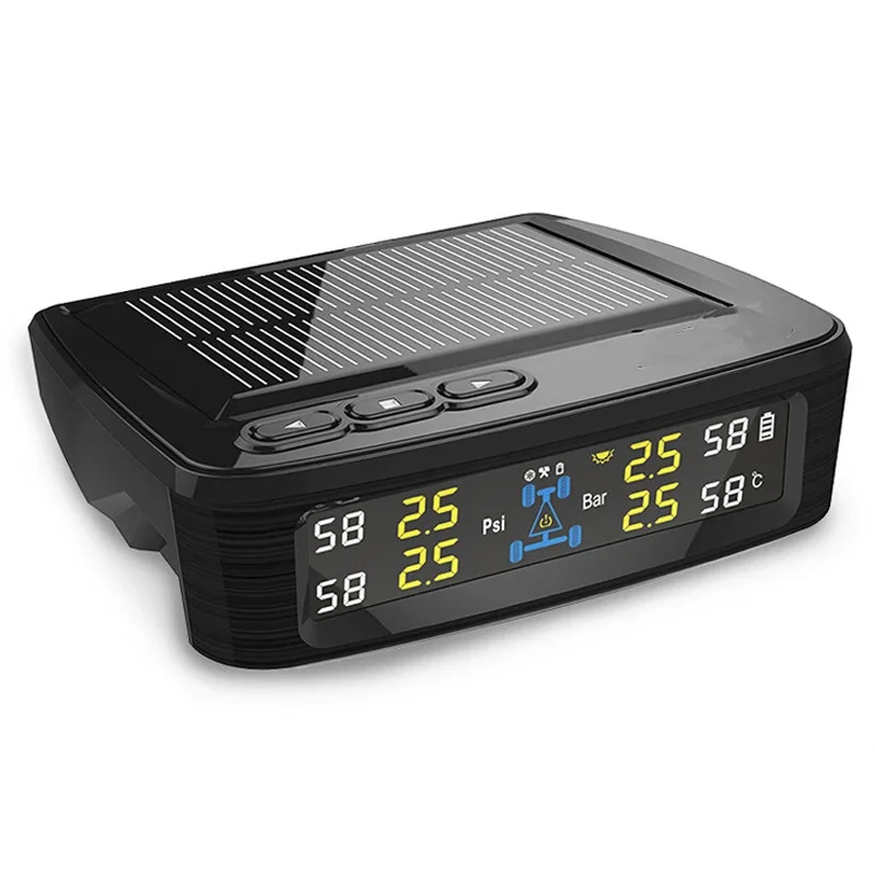 

NewCar Tire Pressure Monitor Tpms Solar Sensor External Portable