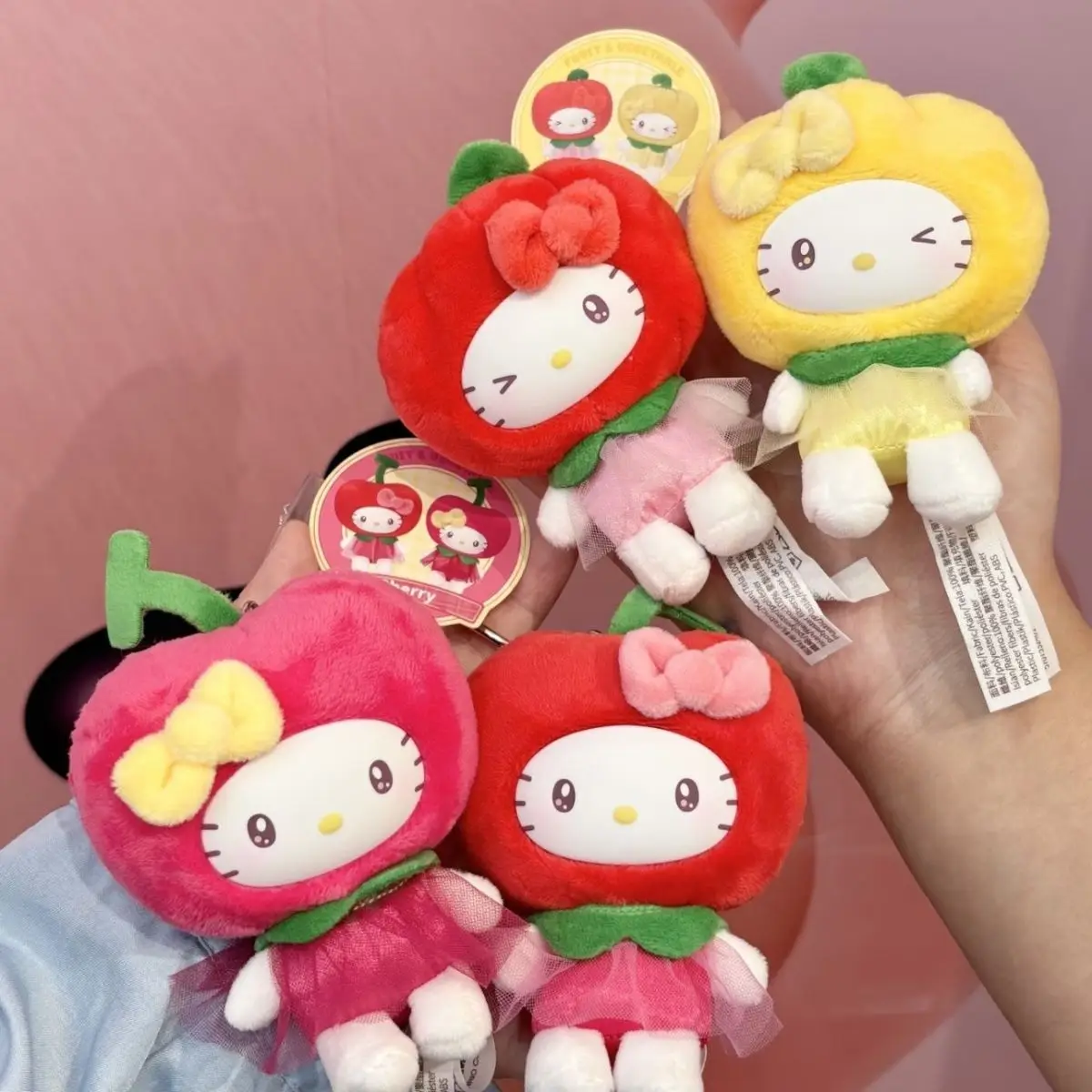 

Trending Genuine TOPTOY Sanrio MINI Plush Pendant Cute Ins Style Hello Kitty My Melody Keychain Popular Gift For Young Girls