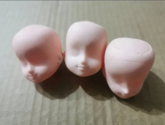 3 pcs licca without hair limited new brand doll head Accessorries Original collection speical princess high quality mengmeng