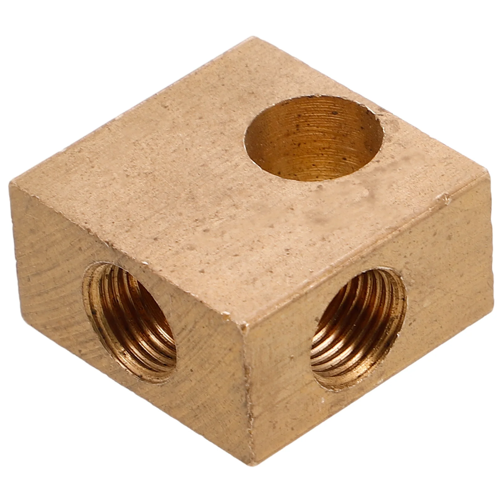 

Vehicle Brake Block Fitting Adapter Universal Copper Three Way Connector for Car Brake System Replacement Accessory