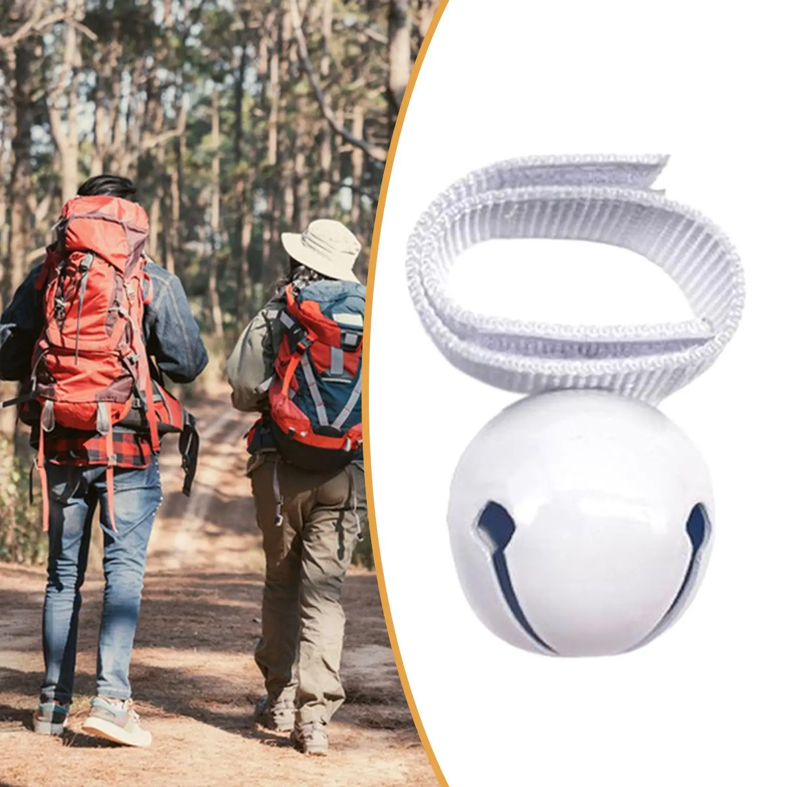 

Bear Bell with Mute Safety Gear Wildlife Alert Noise Maker Cow Bell Pet Bell for Hiking Camping Mountaineering Travel Hiker