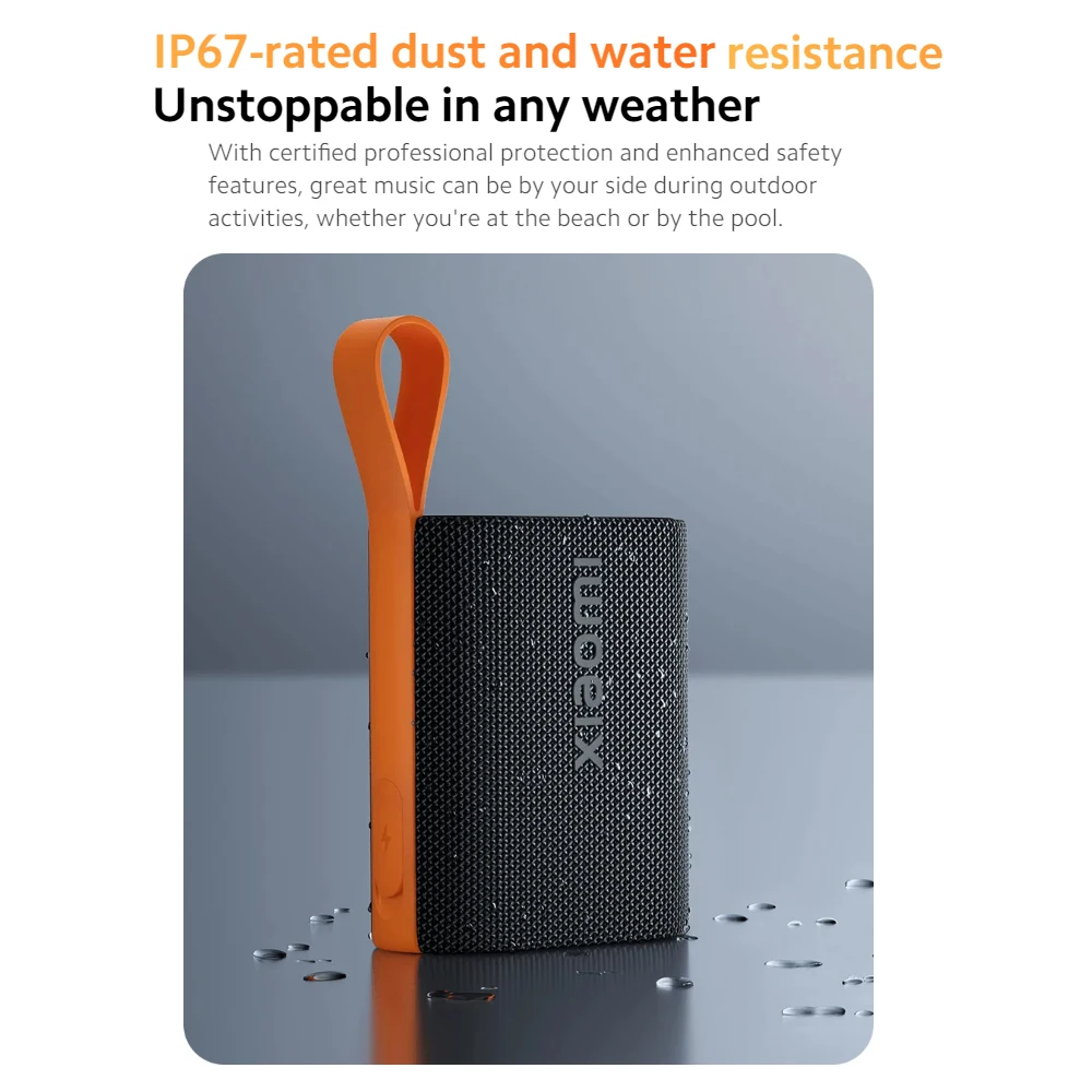 Xiaomi サウンドポケット 5 ワットスピーカー Bluetooth IP67 TWS ステレオコンボ 1000mAh 10 時間バッテリー寿命マイクポータブルスピーカー