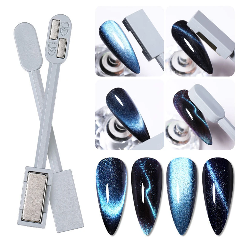 Cat's Eye Magnetic Gel Polish, Nail Art Tools, Acessórios para verniz, Sliced Stick, Magnet Polish para Cat Eye