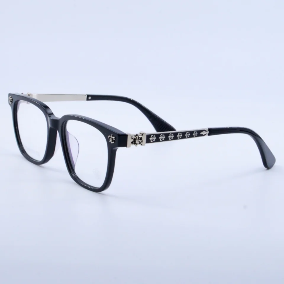 

2025 модные роскошные квадратные мужские высококачественные брендовые очки в оправе из ацетата для отдыха, путешествий, близорукости, чтения, оптические очки по рецепту