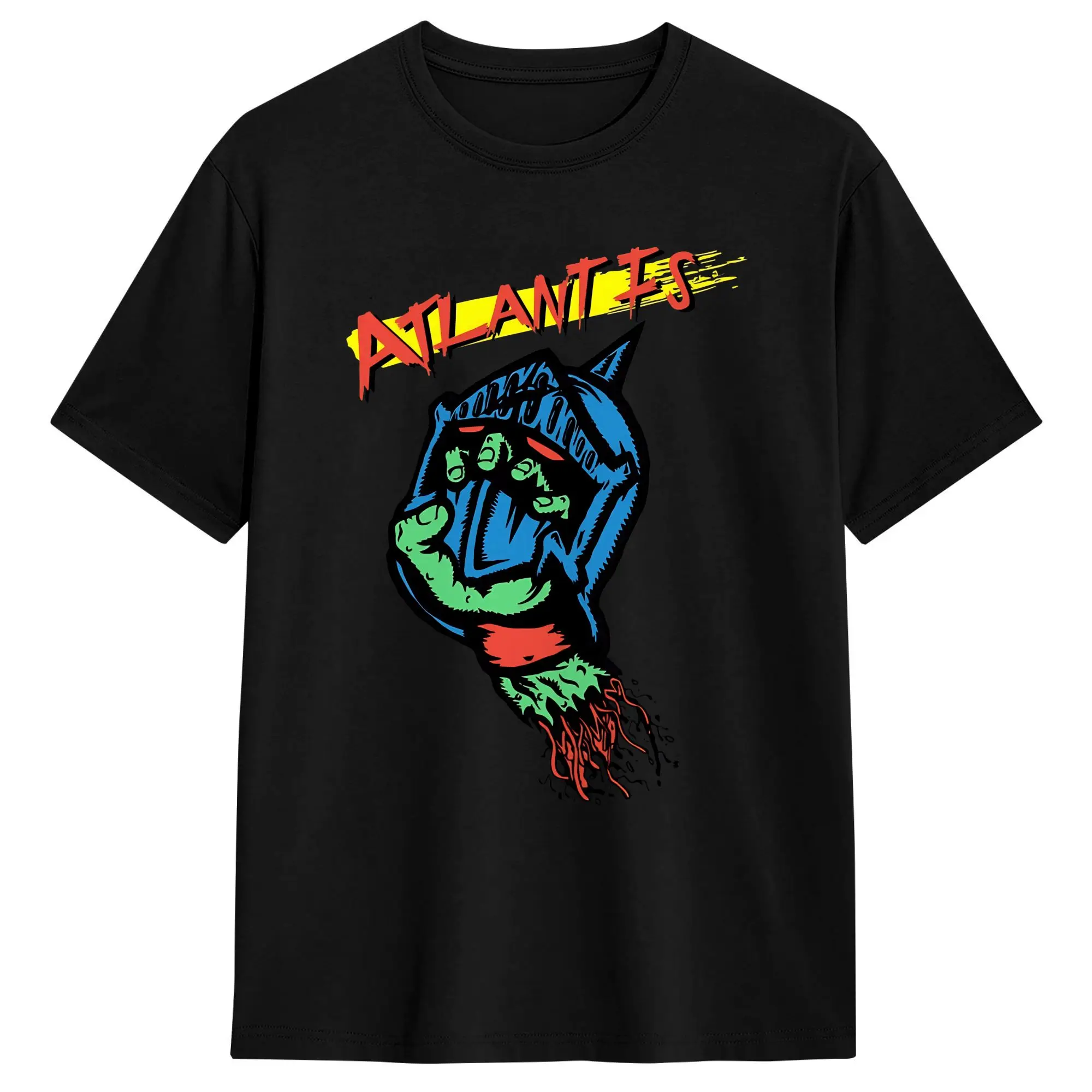 Kinnikuman Cotton T Shirt For Male Summer Atlantis vs Robin Streetwear T Shirts Breathable Hip Hop Tees Plus Size Clothing