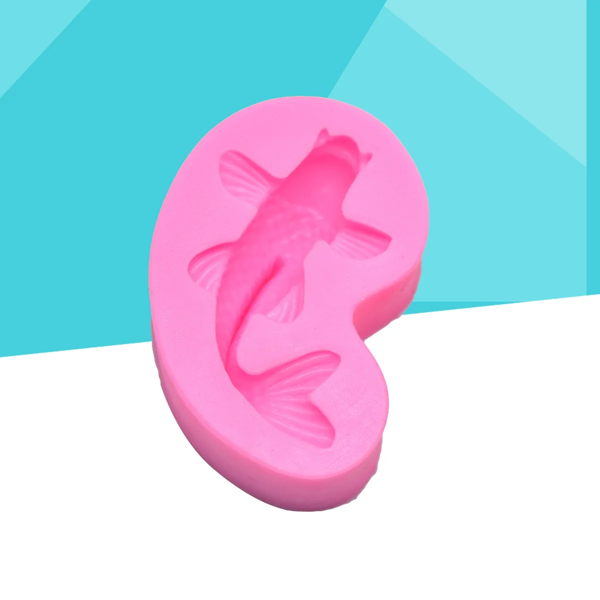 

Goldfish Carp Silicone Molds Cake Decorating Tools Bakeware Cupcake Dessert Chocolate Fondant Mold (Pink)